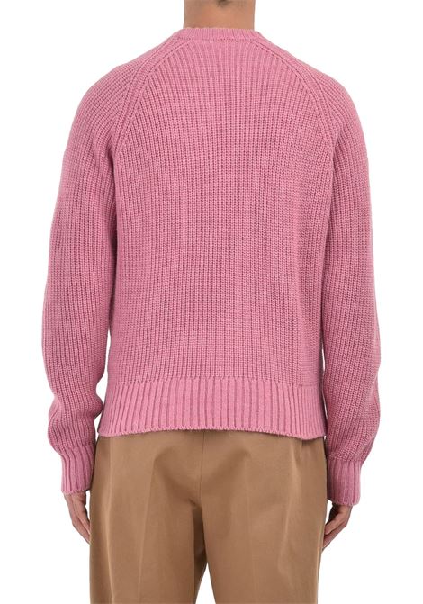 English rib wool blend crewneck sweater MANUEL RITZ | sweaters | 3332M510 22382213